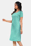 Sweetmoon Long T Shirt Nightdress - Green — thumbnail 3